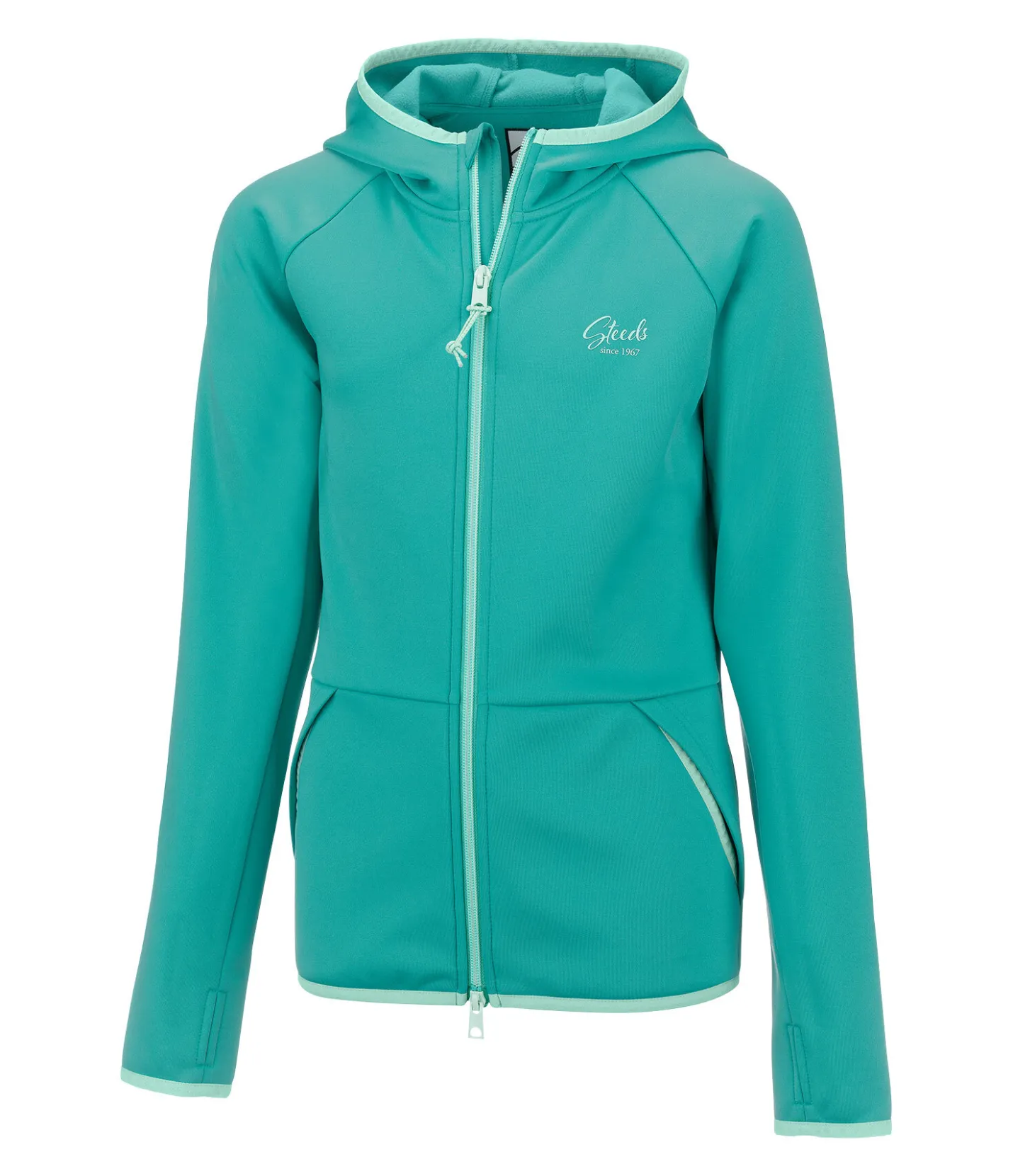 STEEDS Veste à capuche Power-Stretch Enfant Lene vert aqua Discount