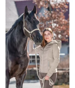 STEEDS Veste bi-matière à capuche Elisa champagne Online