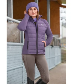 STEEDS Veste bi-matière Thea II lila givré Sale