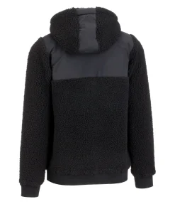 Felix Bühler Veste bi-matière avec polaire Teddy homme Ottawa noir Best