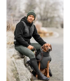 Felix Bühler Veste bi-matière avec polaire Teddy homme Ottawa noir Best