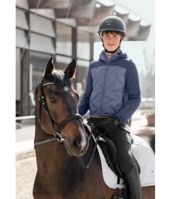 Felix Bühler Veste bi-matière enfant Dany ciel nuageux