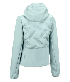 Felix Bühler Veste bi-matière enfant Dany vert glacier