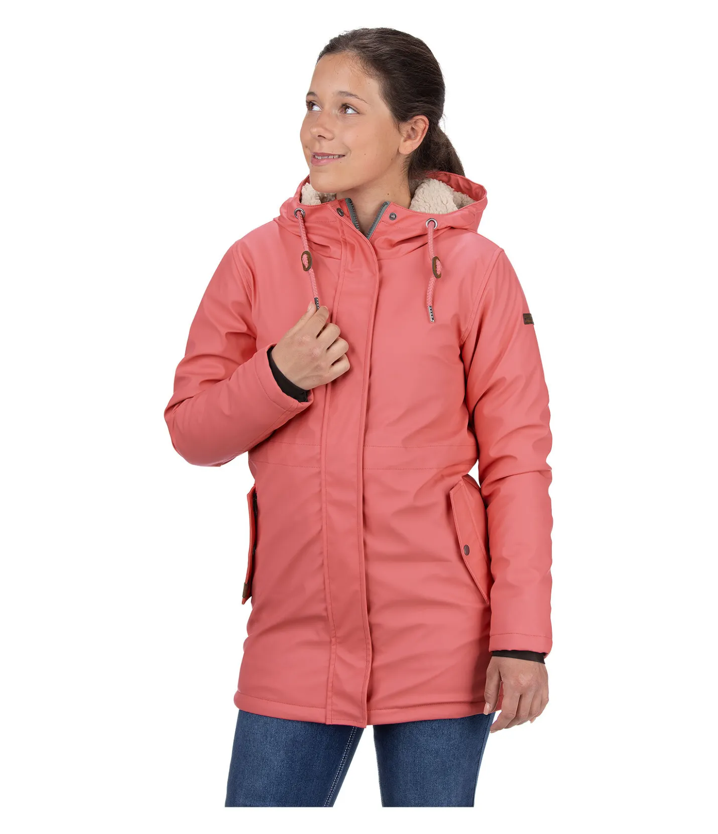 STONEDEEK Veste de pluie enfant Harper pêche claire Best