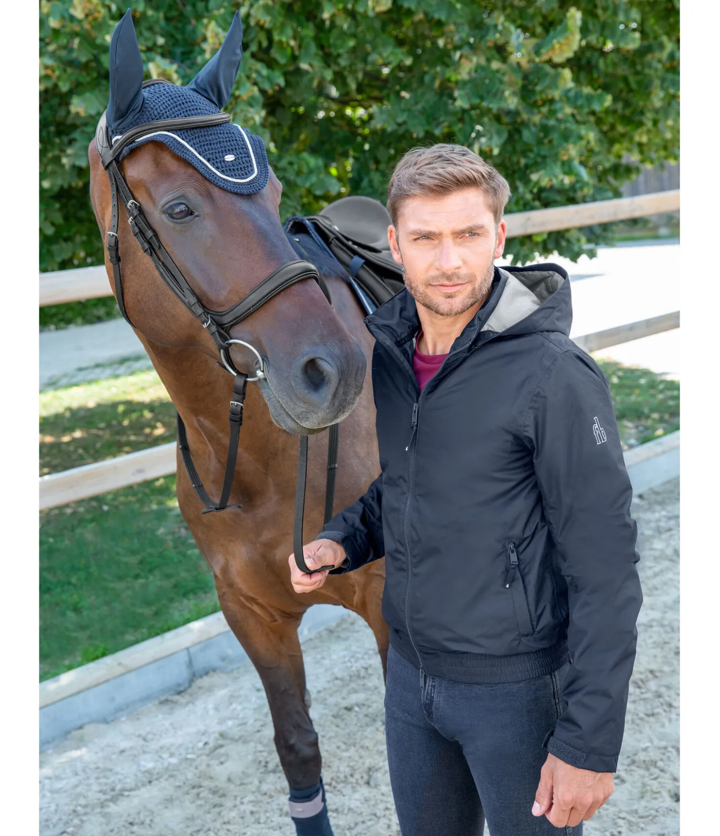 Felix Bühler Veste de pluie fonctionnelle Homme Airlington navy Sale