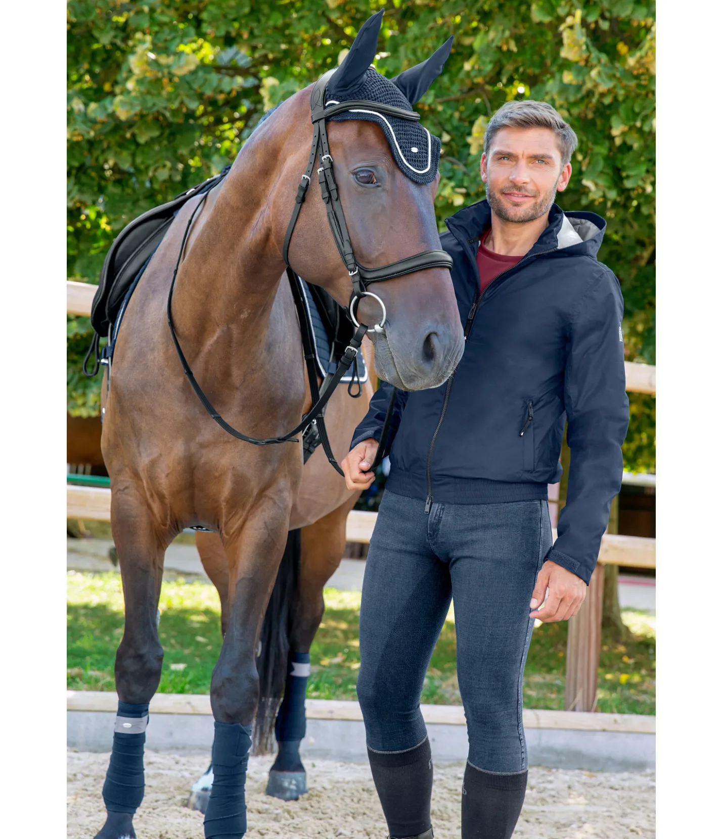 Felix Bühler Veste de pluie fonctionnelle Homme Airlington navy Sale