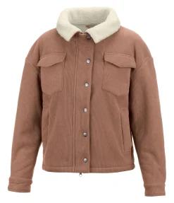TWIN OAKS Veste d'hiver en velours côtelé Red Rocks gingembre confit Outlet