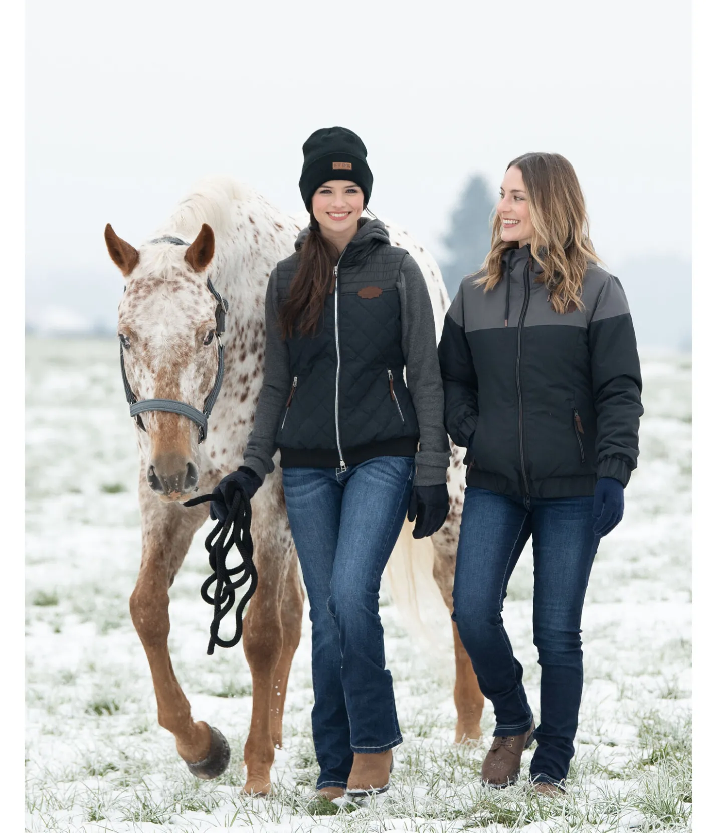 STONEDEEK Veste d'hiver femme Leila noir Outlet