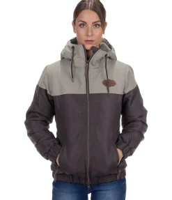 STONEDEEK Veste d'hiver femme Leila chocolat noir Clearance