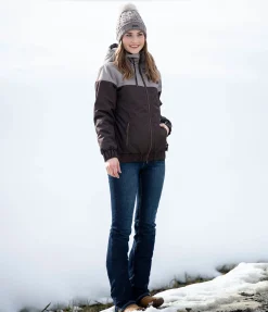 STONEDEEK Veste d'hiver femme Leila chocolat noir Clearance