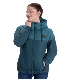 STONEDEEK Veste d'hiver femme Leila pétrole Clearance