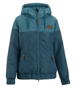 STONEDEEK Veste d'hiver femme Leila pétrole Clearance