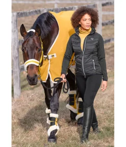 Felix Bühler Veste d'équitation bi-matière Amelia noir New