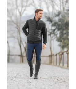 Felix Bühler Veste d'équitation bi-matière homme Porto noir Hot