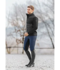 Felix Bühler Veste d'équitation bi-matière homme Porto noir Hot