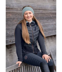 Felix Bühler Veste d'équitation bi-matière enfant Belli II navy New