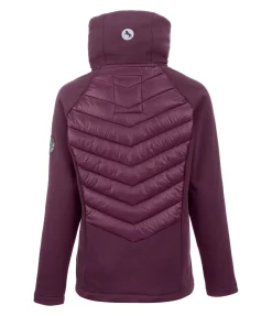 Felix Bühler Veste d'équitation bi-matière enfant Dora noir-violet