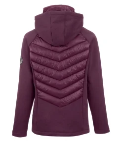 Felix Bühler Veste d'équitation bi-matière enfant Dora noir-violet