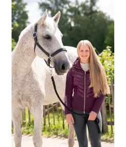 Felix Bühler Veste d'équitation bi-matière enfant Dora noir-violet