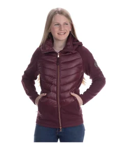 Felix Bühler Veste d'équitation bi-matière enfant Dora acajou New