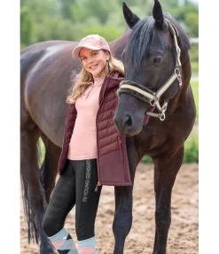 Felix Bühler Veste d'équitation bi-matière enfant Dora acajou New