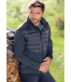 Felix Bühler Veste d'équitation bi-matière homme Garland navy Best
