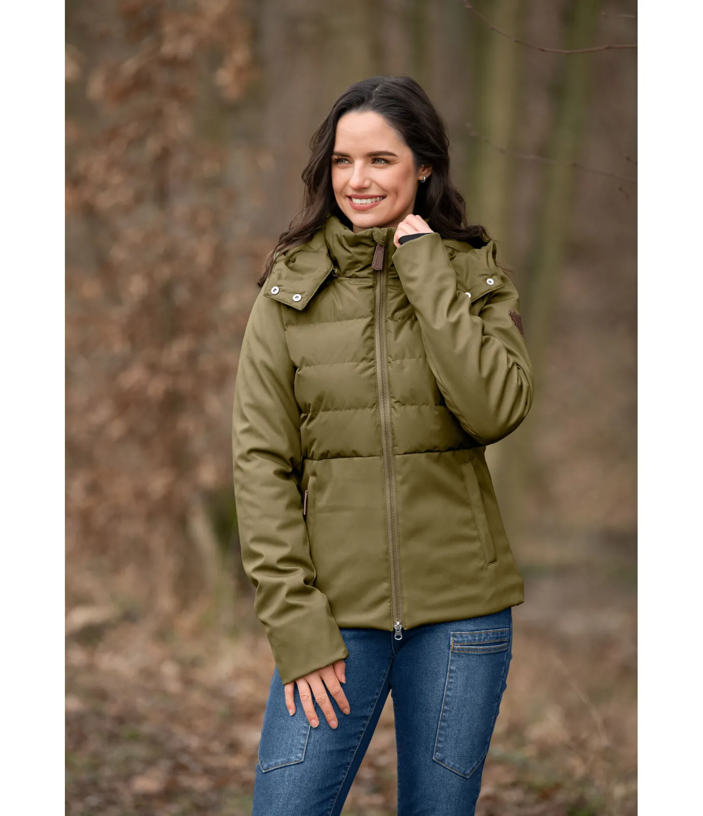 STONEDEEK Veste d'équitation bi-matière Jane kiwi Online