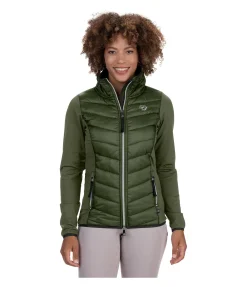 Felix Bühler Veste d'équitation bi-matière Amelia olive Outlet