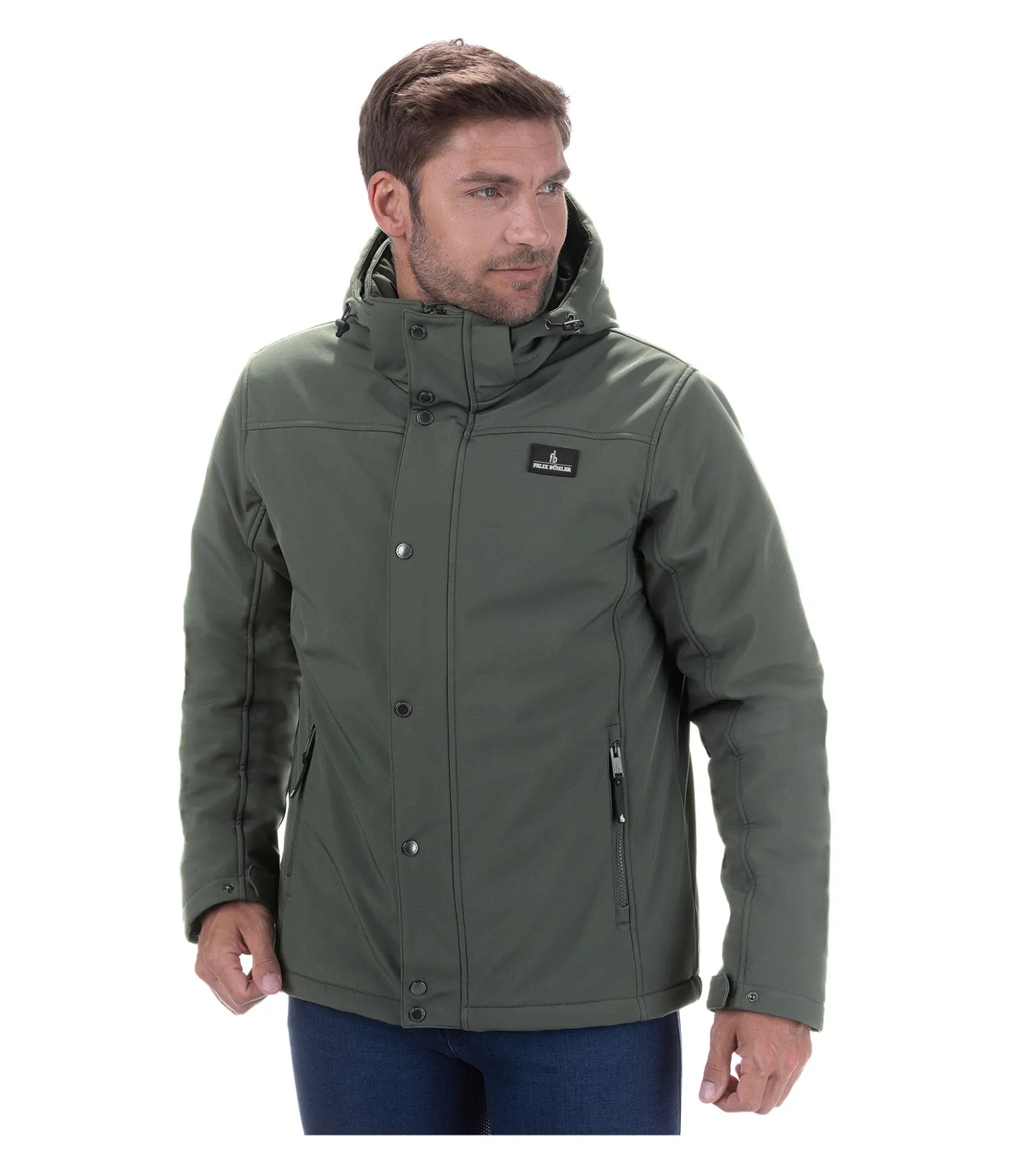 Felix Bühler Veste d'équitation d'hiver softshell homme Bozeman forêt Outlet