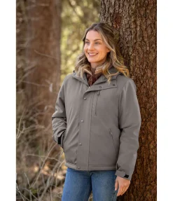 STONEDEEK Veste d'équitation d'hiver unisexe Peyton macadamia