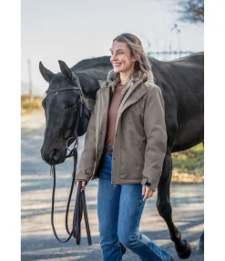 STONEDEEK Veste d'équitation d'hiver unisexe Peyton macadamia