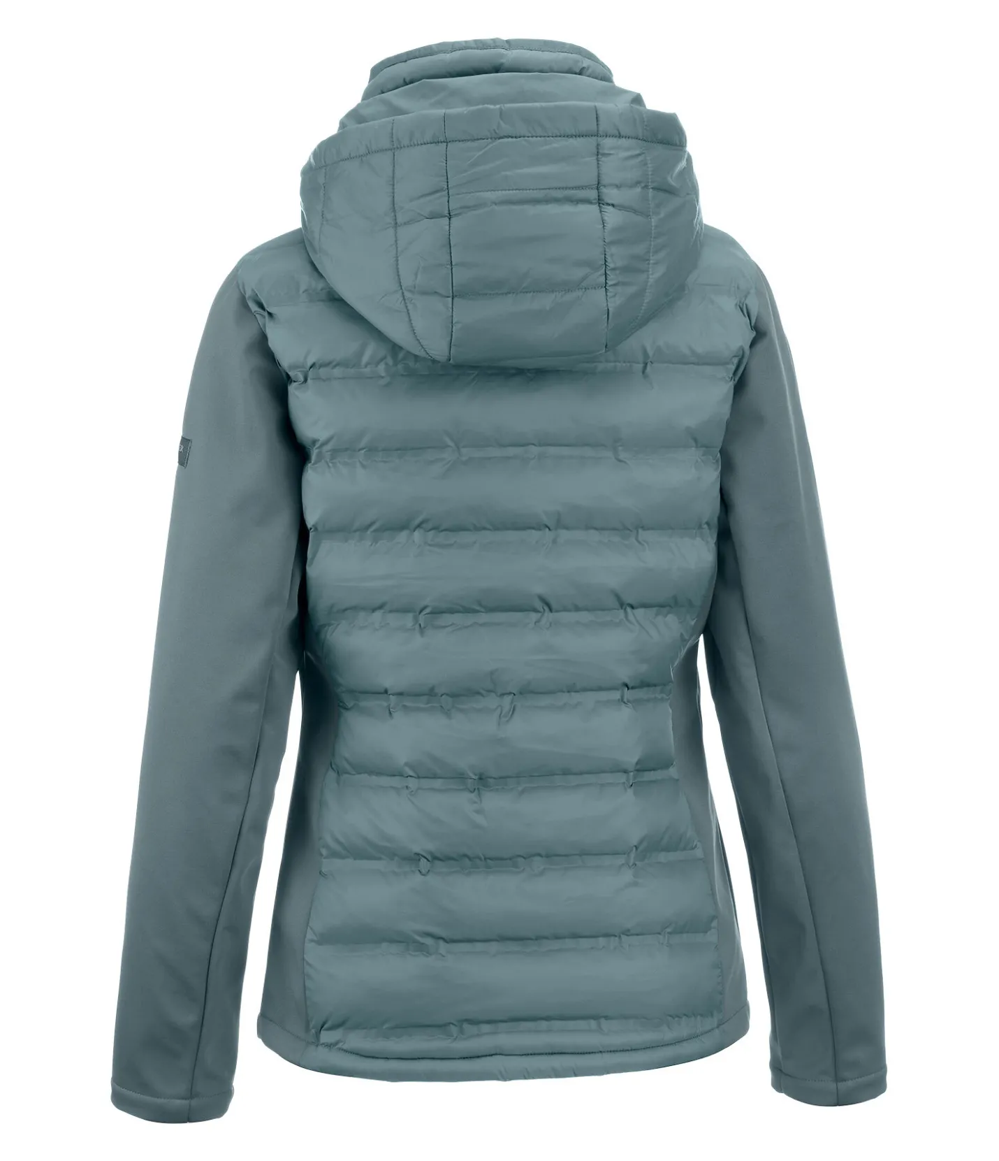 Felix Bühler Veste d'équitation softshell bi-matière à capuche Celina vert jade Best