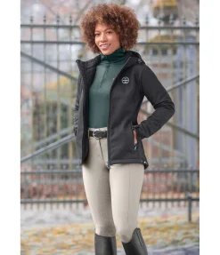 Felix Bühler Veste d'équitation softshell à capuche Lara II noir Online
