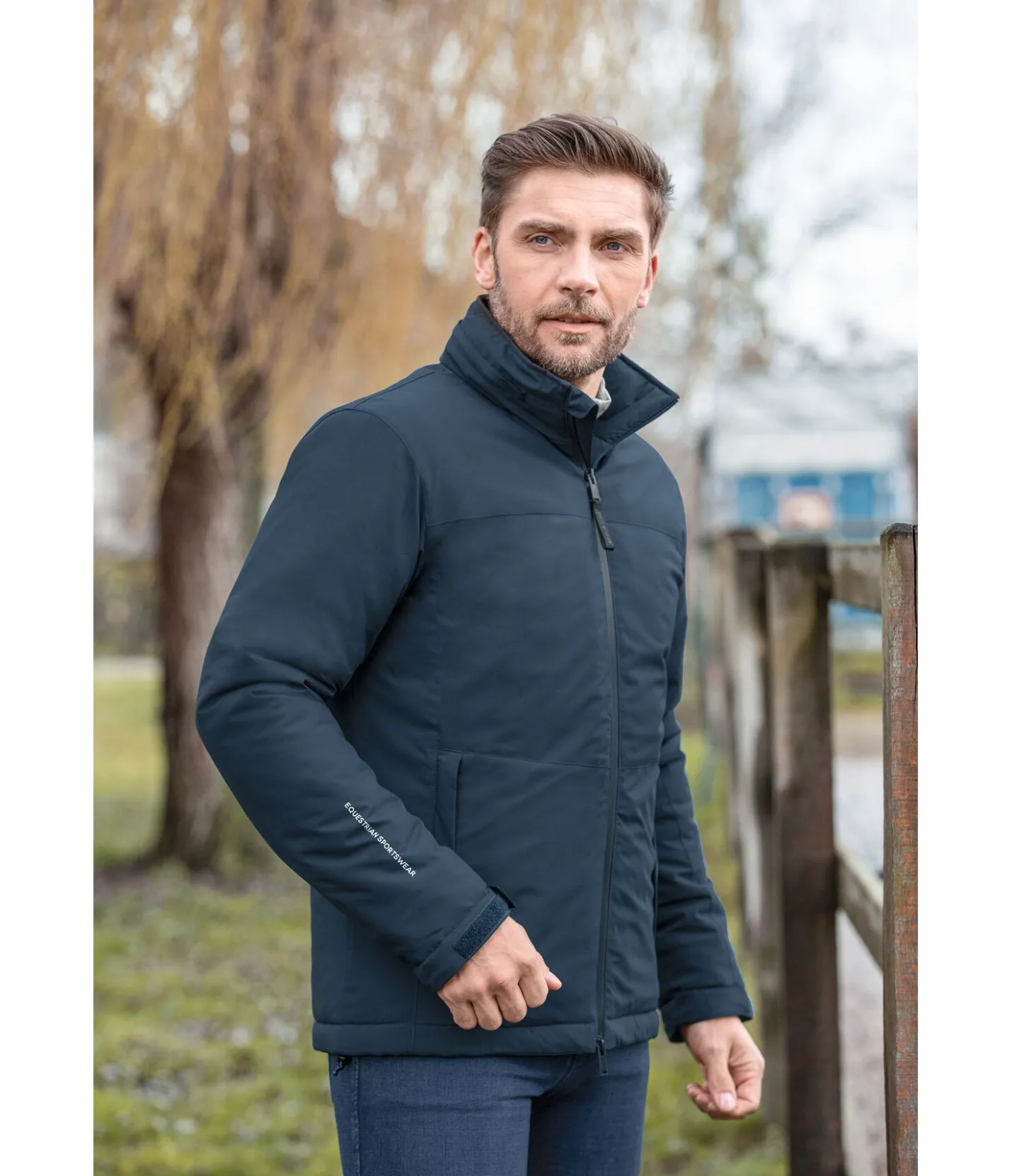 Felix Bühler Veste d'équitation technique d'hiver homme Woodstock navy Clearance