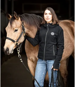 RANCH-X Veste en polaire Jamie noir