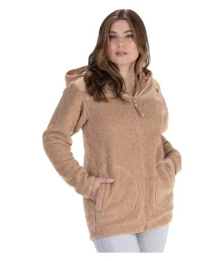 STEEDS Veste en polaire douce Osia caramel dorè