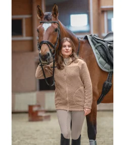 STEEDS Veste en polaire douce Osia caramel dorè