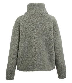 Felix Bühler Veste en polaire Teddy Fay vert pastel Clearance
