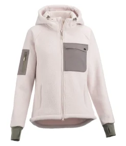 TWIN OAKS Veste en sherpa à capuche Rockies milkshake Discount
