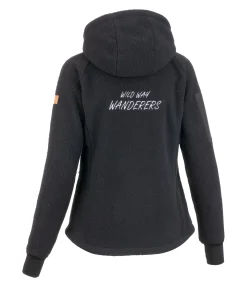 TWIN OAKS Veste en sherpa à capuche Rockies noir Sale