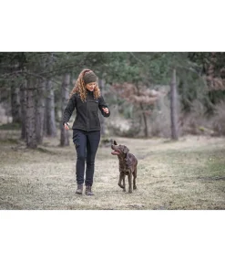 TWIN OAKS Veste en sherpa à capuche Rockies noir Sale