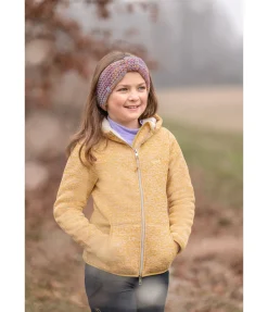 STEEDS Veste en tricot polaire enfant Sina mangue dorée Outlet
