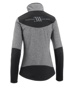 EQUESTRIAN WORK WEAR Veste fonctionnelle en stretch anthracite New