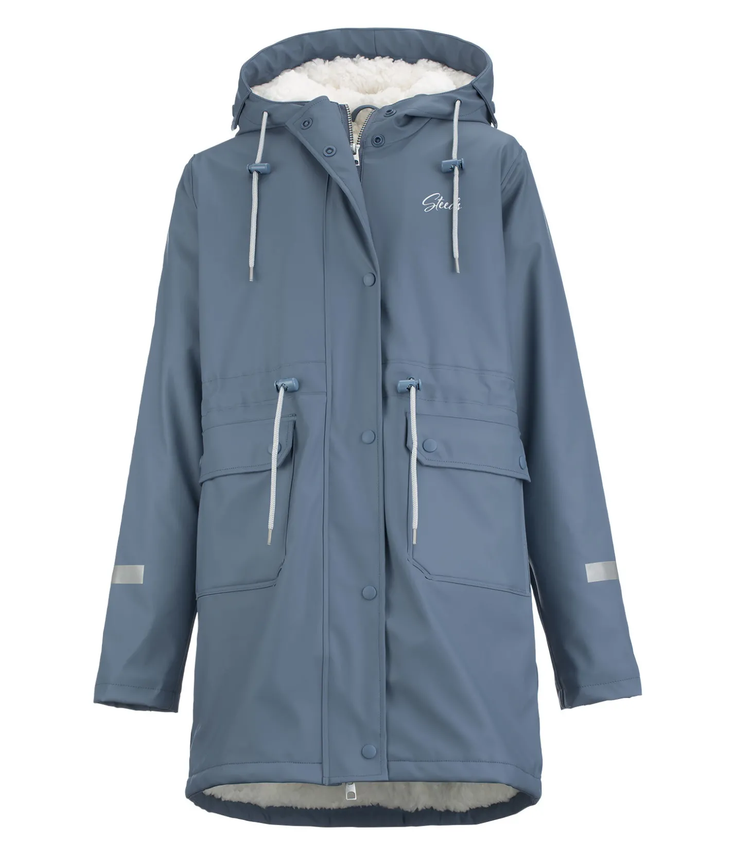 STEEDS Veste hiver de pluie enfant Sealy II bleu fumée Sale
