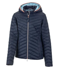 Felix Bühler Veste matelassée à capuche enfant Daria navy Clearance