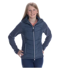 STEEDS Veste matelassée bi-matière enfant Inja denim foncé Sale