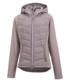 STEEDS Veste matelassée bi-matière enfant Inja chocolat latté Hot