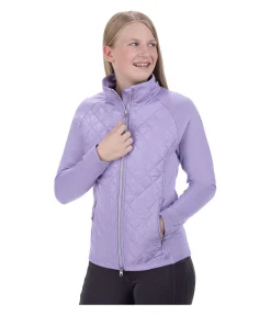 STEEDS Veste matelassée bi-matière enfant Malina melia