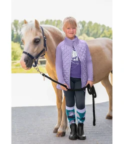STEEDS Veste matelassée bi-matière enfant Malina melia