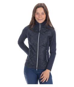 STEEDS Veste matelassée bi-matière enfant Malina marine Best